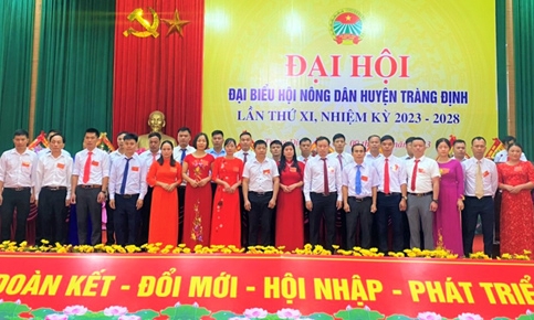 Đại hội đại biểu Hội Nông dân huyện Tràng Định lần thứ XI, nhiệm kỳ 2023 - 2028