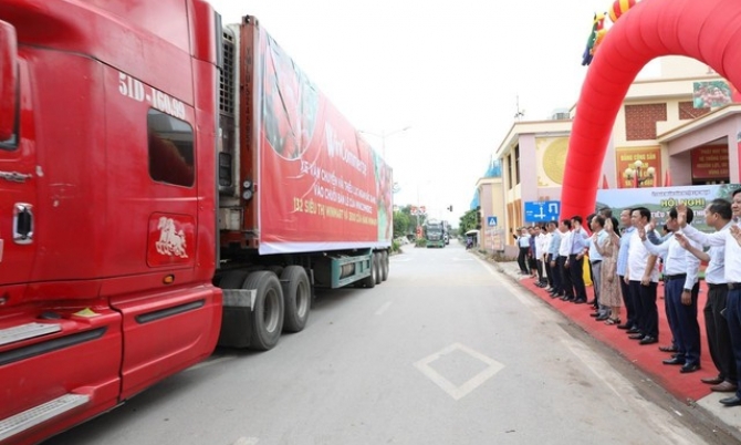WinMart dự kiến tiêu thụ 200 tấn vải thiều Bắc Giang