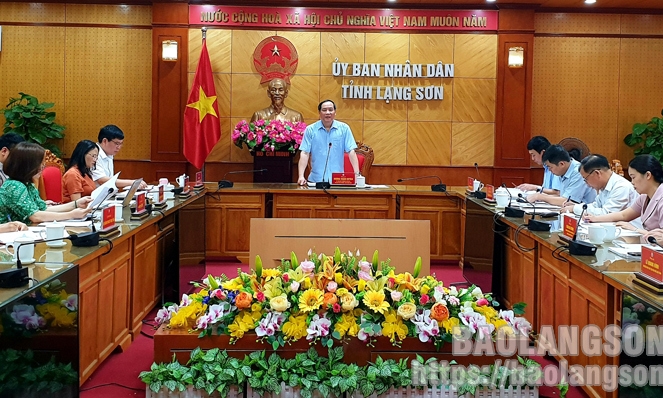 Hội đồng Giải báo chí tỉnh Lạng Sơn: Họp thống nhất kết quả Giải báo chí tỉnh lần thứ III và xem xét
