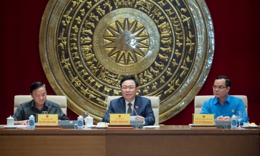 Ngày 28/7, Chủ tịch Quốc hội Vương Đình Huệ chủ trì Diễn đàn Người lao động năm 2023
