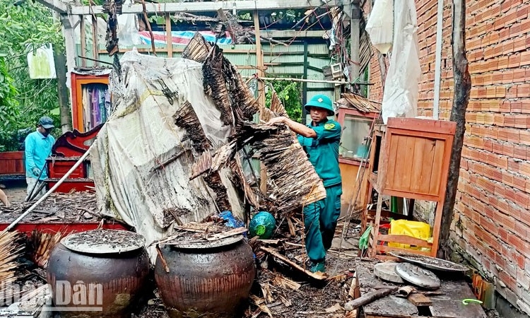 Kiên Giang bị thiệt hại nặng do ảnh hưởng của bão số 1