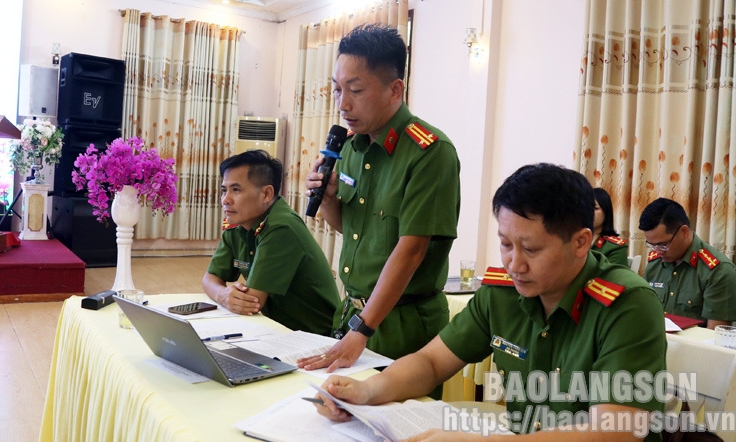 Công an tỉnh đối thoại với tổ chức, cá nhân về tháo gỡ khó khăn trong công tác phòng cháy, chữa cháy