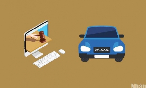 Công khai, minh bạch trong đấu giá biển số xe ô-tô trực tuyến