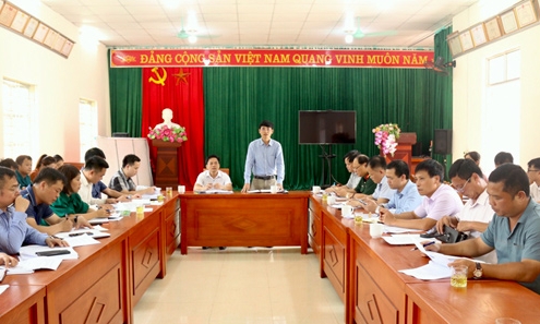 Kiểm tra xây dựng nông thôn mới tại Văn Lãng