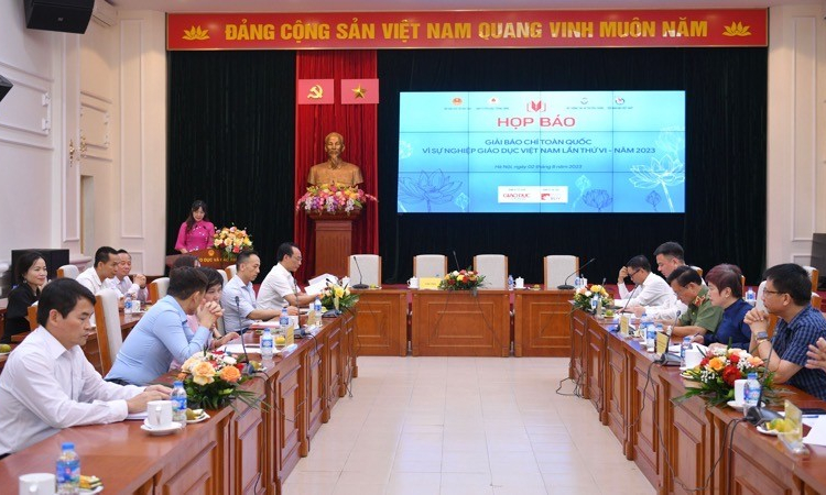 Phát động Giải báo chí toàn quốc “Vì sự nghiệp Giáo dục Việt Nam” năm 2023