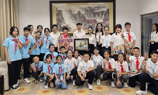 Đoàn đại biểu thiếu nhi tỉnh Lạng Sơn tham dự Chương trình Giao lưu thiếu nhi Trung Quốc - ASEAN