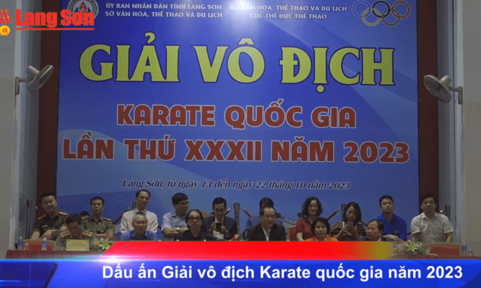 Dấu ấn giải vô địch Karate quốc gia tại Lạng Sơn