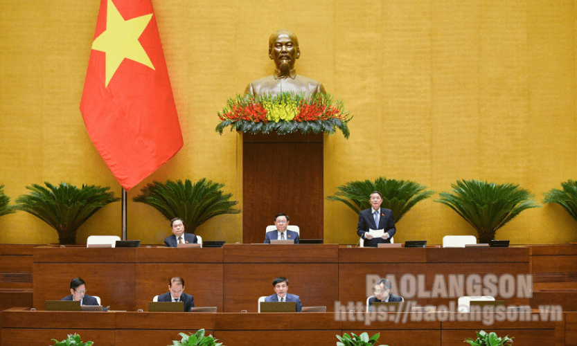 Đại biểu Quốc hội tỉnh phát biểu tranh luận về dự thảo Luật Nhà ở (sửa đổi)