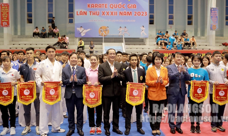 Khai mạc Giải Vô địch Karate quốc gia năm 2023