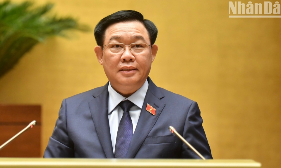 Phát biểu bế mạc của Chủ tịch Quốc hội Vương Đình Huệ tại Phiên chất vấn và trả lời chất vấn tại Kỳ họp