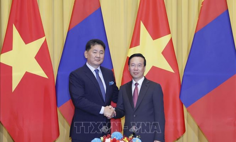 Việt Nam - Mông Cổ nhất trí thúc đẩy mục tiêu nâng gấp đôi kim ngạch thương mại song phương