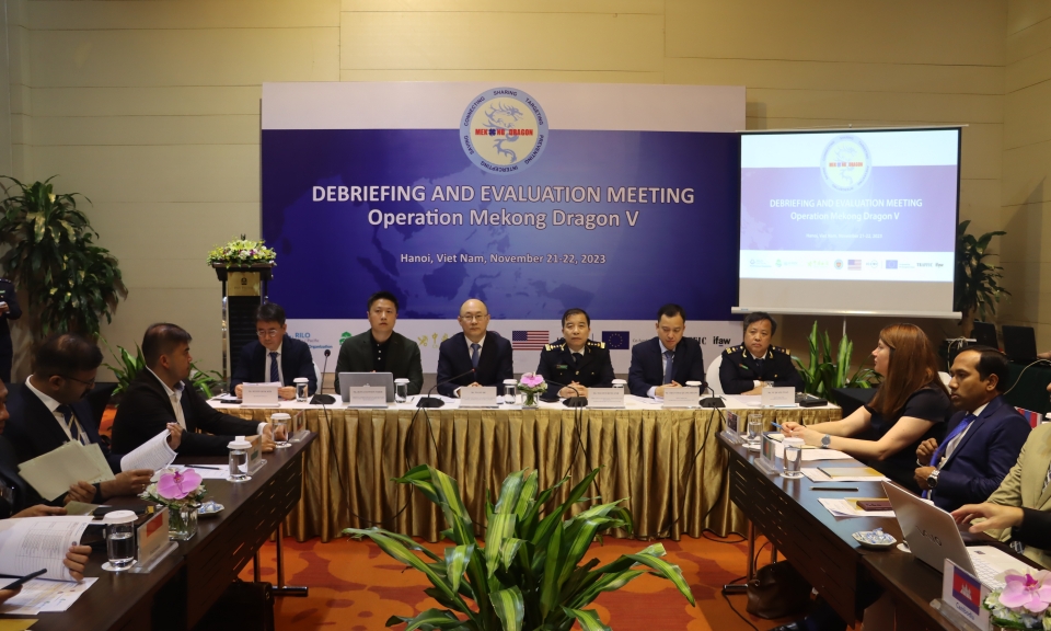 Bắt giữ 1.715 vụ buôn bán ma tuý, động thực vật hoang dã