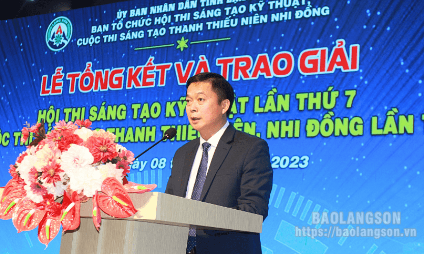 Sáng tạo kỹ thuật lần thứ 7 năm 2023 và Cuộc thi Sáng tạo dành cho thanh thiếu niên, nhi đồng tỉnh Lạng
