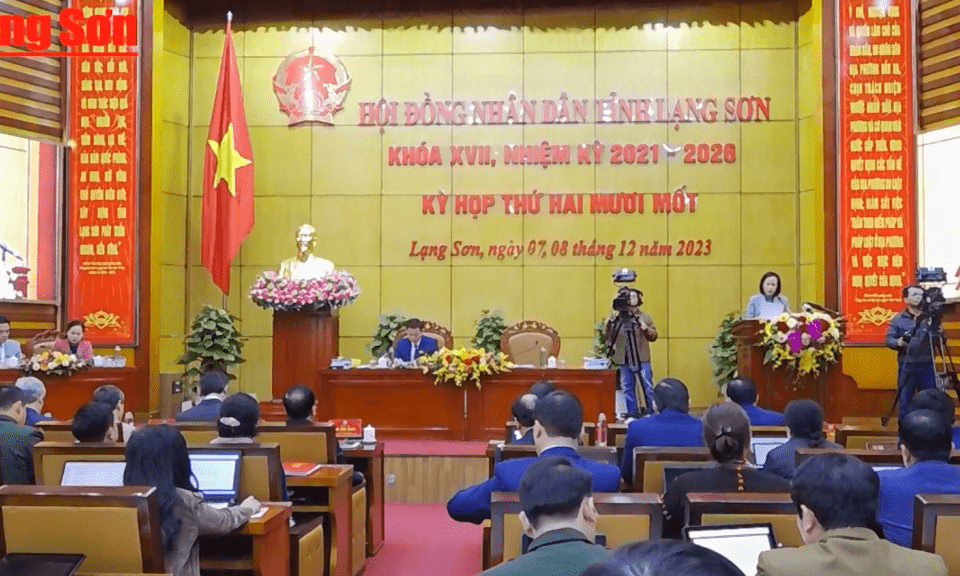 Khai mạc Kỳ họp thứ 21 HĐND tỉnh khoá XVII