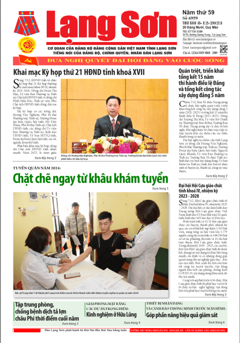 Số 6959 ngày 8/12