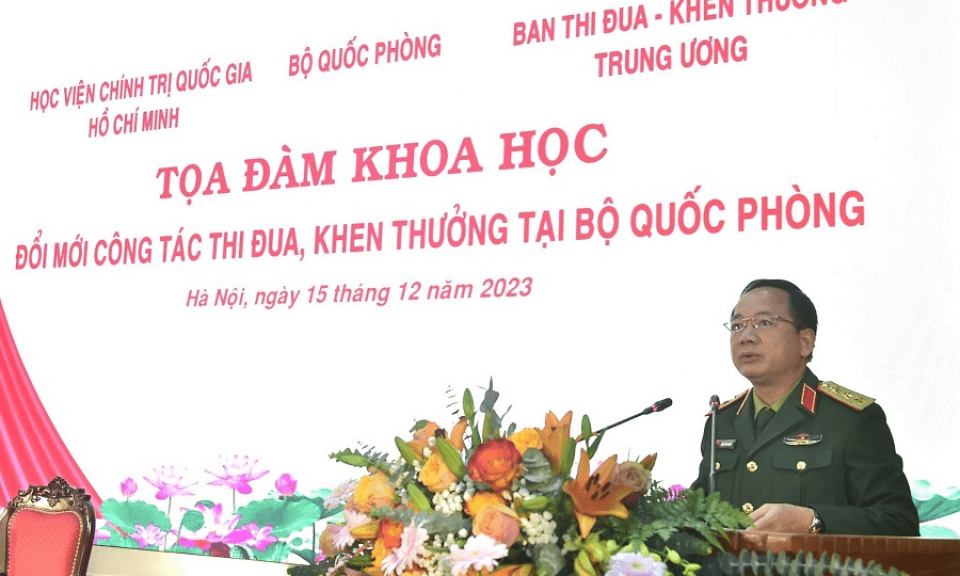Đổi mới công tác thi đua, khen thưởng trong Quân đội