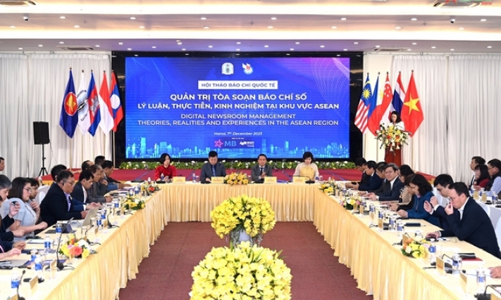 Người làm báo ASEAN trao đổi kinh nghiệm quản trị tòa soạn báo chí số