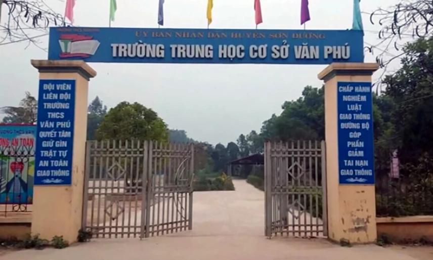 Đã xác minh việc nhóm học sinh gây rối, xúc phạm giáo viên tại huyện Sơn Dương, tỉnh Tuyên Quang