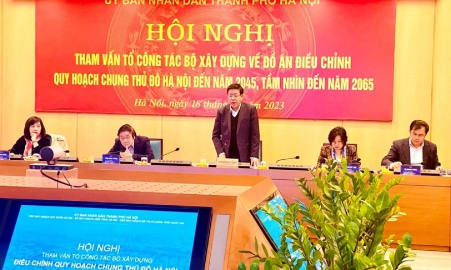 Tham vấn ý kiến để hoàn thiện đồ án Quy hoạch chung Thủ đô