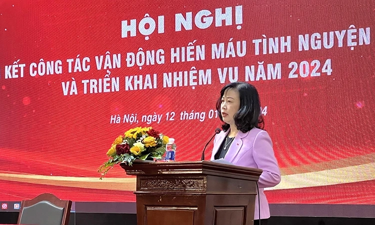 Đẩy mạnh ứng dụng công nghệ thông tin trong công tác hiến máu tình nguyện
