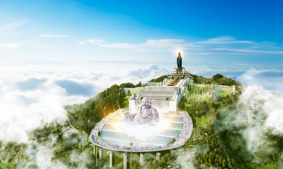 Việt Nam sắp có Đại tượng Phật Di Lặc bằng đá sa thạch lớn hàng đầu thế giới