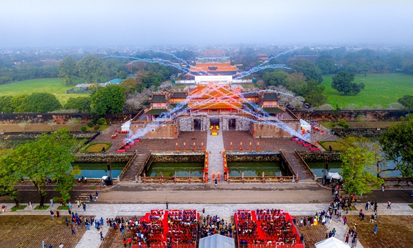 Khởi động Festival Huế 2024 và tái hiện Lễ Ban sóc triều Nguyễn