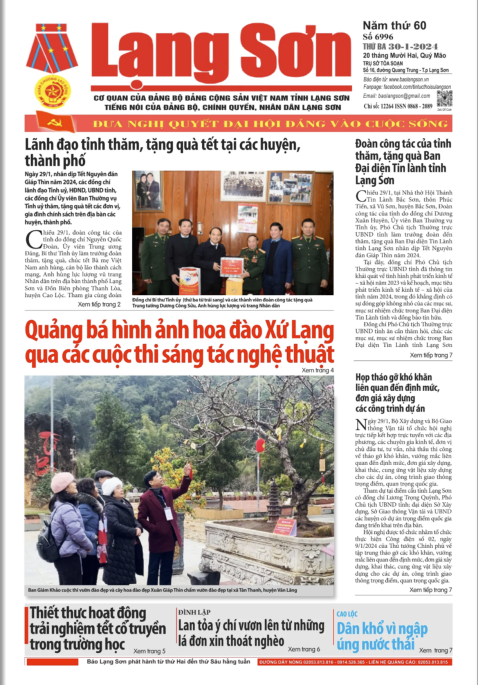 Số 6996 ngày 30/1