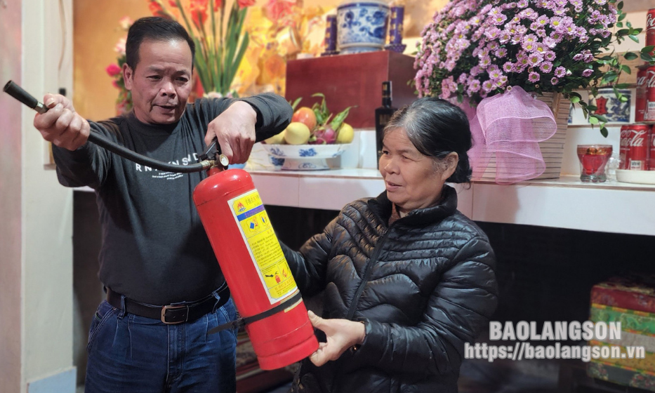 Phòng hỏa tại các di tích trong mùa lễ hội