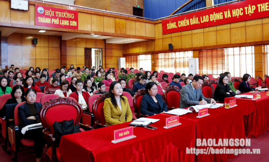 Thành phố Lạng Sơn: Gần 200 đại biểu tham dự tập huấn phân tích, đánh giá chỉ số DDCI