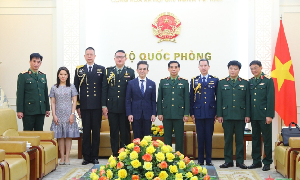 Đại tướng Phan Văn Giang tiếp Đại sứ Thái Lan tại Việt Nam