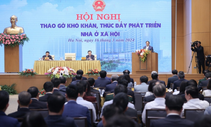 TỔNG THUẬT: Chính phủ họp với các địa phương về phát triển nhà ở xã hội