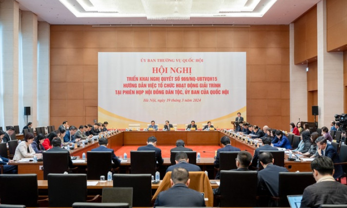 Nâng cao trách nhiệm giải trình của cơ quan, tổ chức, cá nhân tại Quốc hội