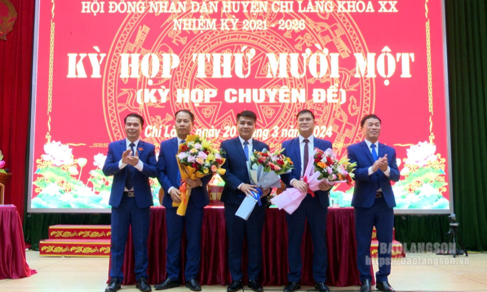 Kỳ họp chuyên đề HĐND huyện Chi Lăng: Kiện toàn nhân sự Phó Chủ tịch UBND huyện, nhiệm kỳ 2021-2026
