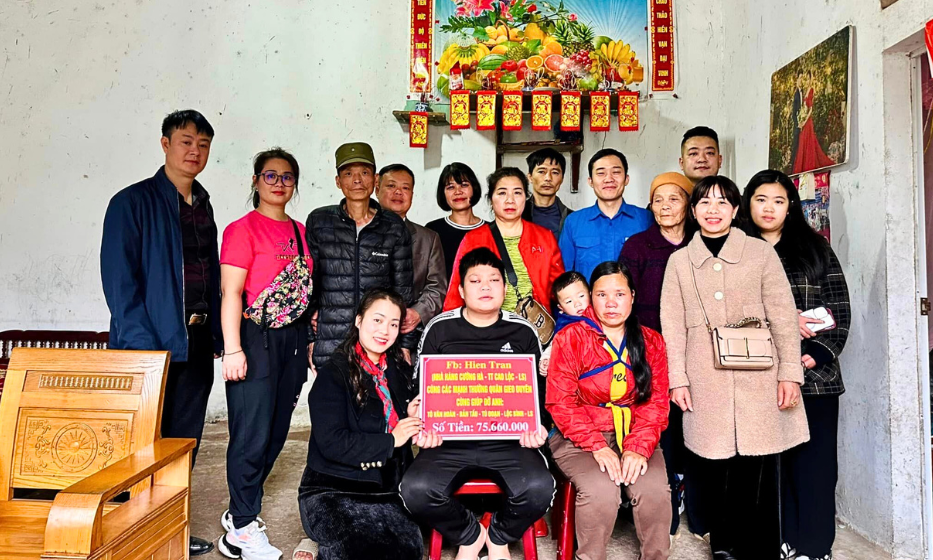 Hỗ trợ trên 75 triệu đồng cho người có hoàn cảnh khó khăn bị u tuyến yên