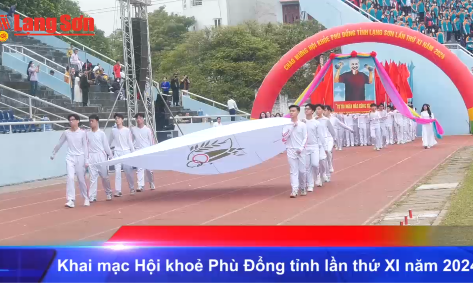 Khai mạc Hội khoẻ Phù Đổng tỉnh lần thứ XI năm 2024