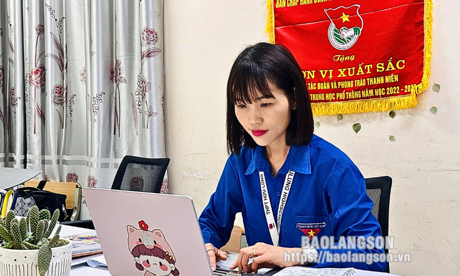 Nữ bí thư đoàn trường năng động, sáng tạo