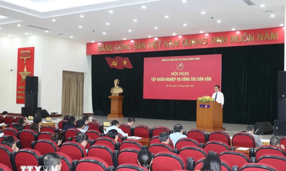 Triển khai toàn diện công tác xây dựng Đảng khối các cơ quan Trung ương