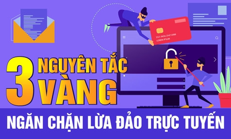 3 nguyên tắc vàng giúp bạn tránh xa lừa đảo trực tuyến