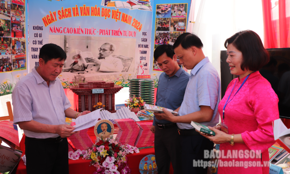 Cao Lộc: Khai mạc Ngày Sách và Văn hóa đọc lần thứ ba năm 2024