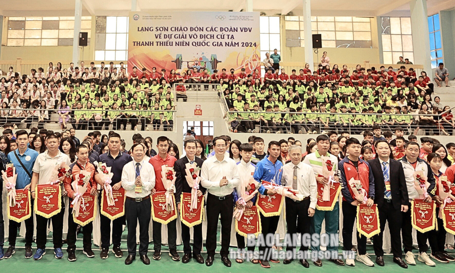 Khai mạc Giải vô địch cử tạ thanh thiếu niên quốc gia năm 2024