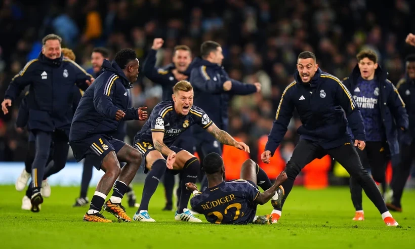 Real Madrid biến Manchester City thành cựu vương Champions League