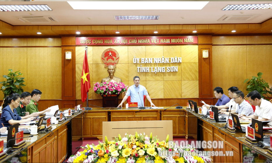 Tập trung tối đa để sớm hoàn thiện các phần việc được giao phục vụ Hội nghị Công bố Quy hoạch tỉnh Lạng