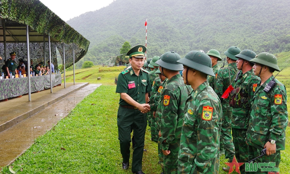 Nâng chất lượng huấn luyện đáp ứng nhiệm vụ quản lý, bảo vệ biên giới
