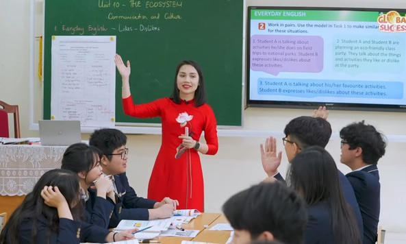 Thiết kế bài giảng điện tử Tiếng Anh tạo 'sóng' đổi mới, sáng tạo mạnh mẽ