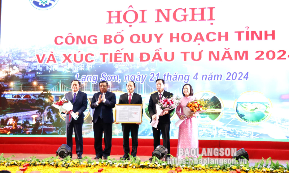 Hội nghị Công bố quy hoạch tỉnh và xúc tiến đầu tư tỉnh năm 2024