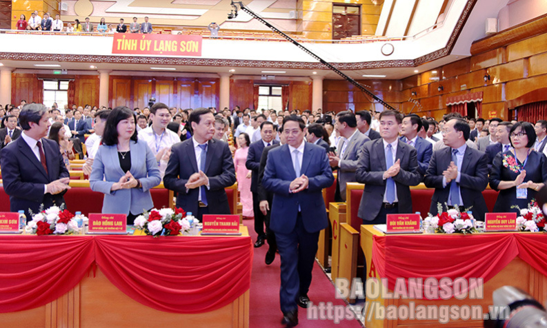 Một số hình ảnh chuyến thăm và làm việc của Thủ tướng Chính phủ Phạm Minh Chính tại Lạng Sơn