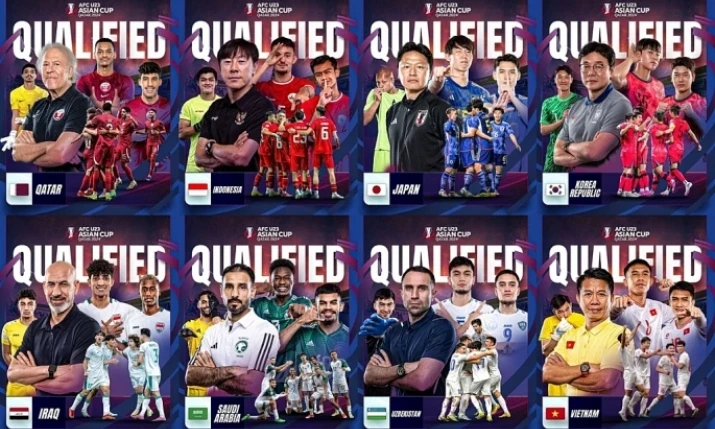 Xác định xong 8 đội bóng góp mặt ở tứ kết U23 châu Á 2024