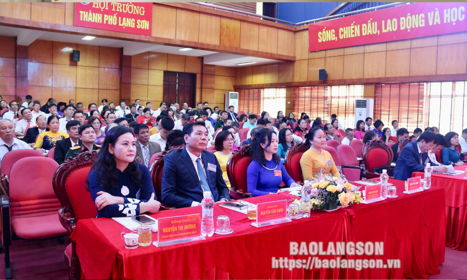 Đại hội đại biểu Mặt trận Tổ quốc thành phố Lạng Sơn, nhiệm kỳ 2024-2029