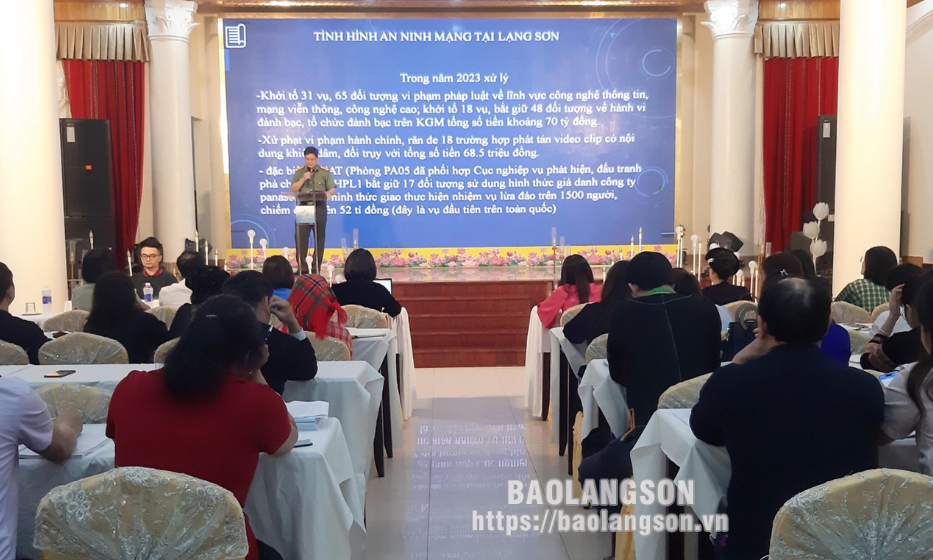 Đấu tranh với tội phạm trên không gian mạng: Tăng cường tuyên truyền, quyết liệt đấu tranh