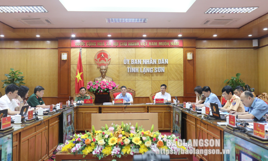 Hội nghị trực tuyến toàn quốc sơ kết công tác bảo đảm trật tự an toàn giao thông quý I/2024